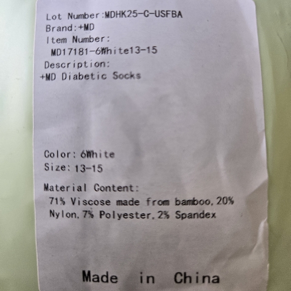 NWT diabetic socks - Picture 3 of 3